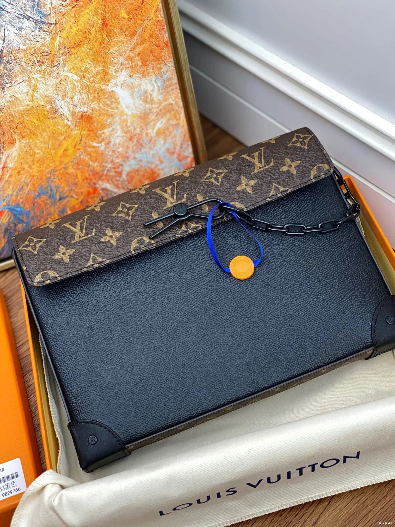 POCHETTE LOUIS VUITTON STEAMER VOYAGE 0715